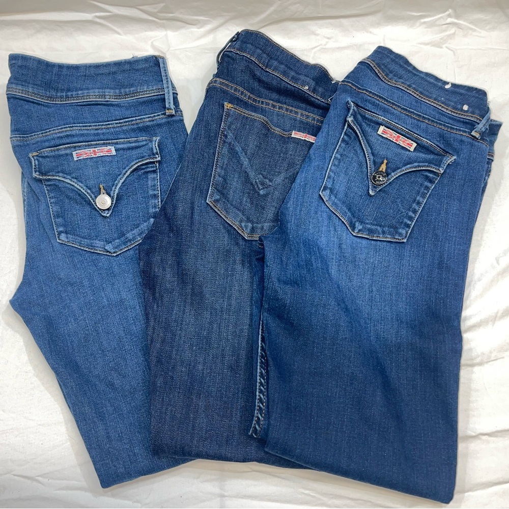 Hudson Collin Midrise Skinny Jeans